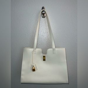 Leather Shoulder Tote